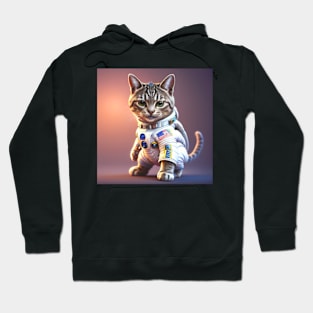 astronaut cat Hoodie